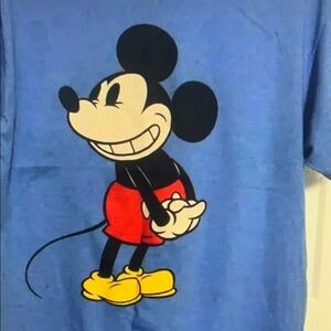 Classic Blue Mickey Mouse Women's Tee